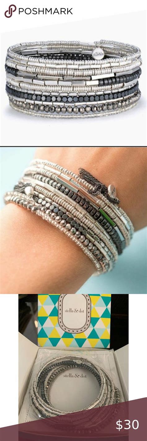 stella and dot celine wrap bracelet|stella and dot for sale.